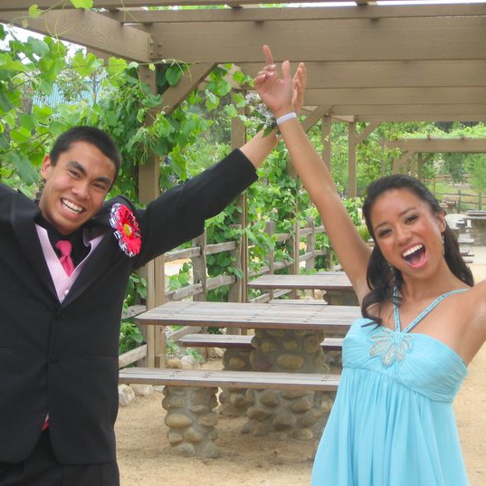 junior year high school prom.