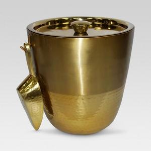 Hammered Gold Finish Ice Bucket - Threshold™