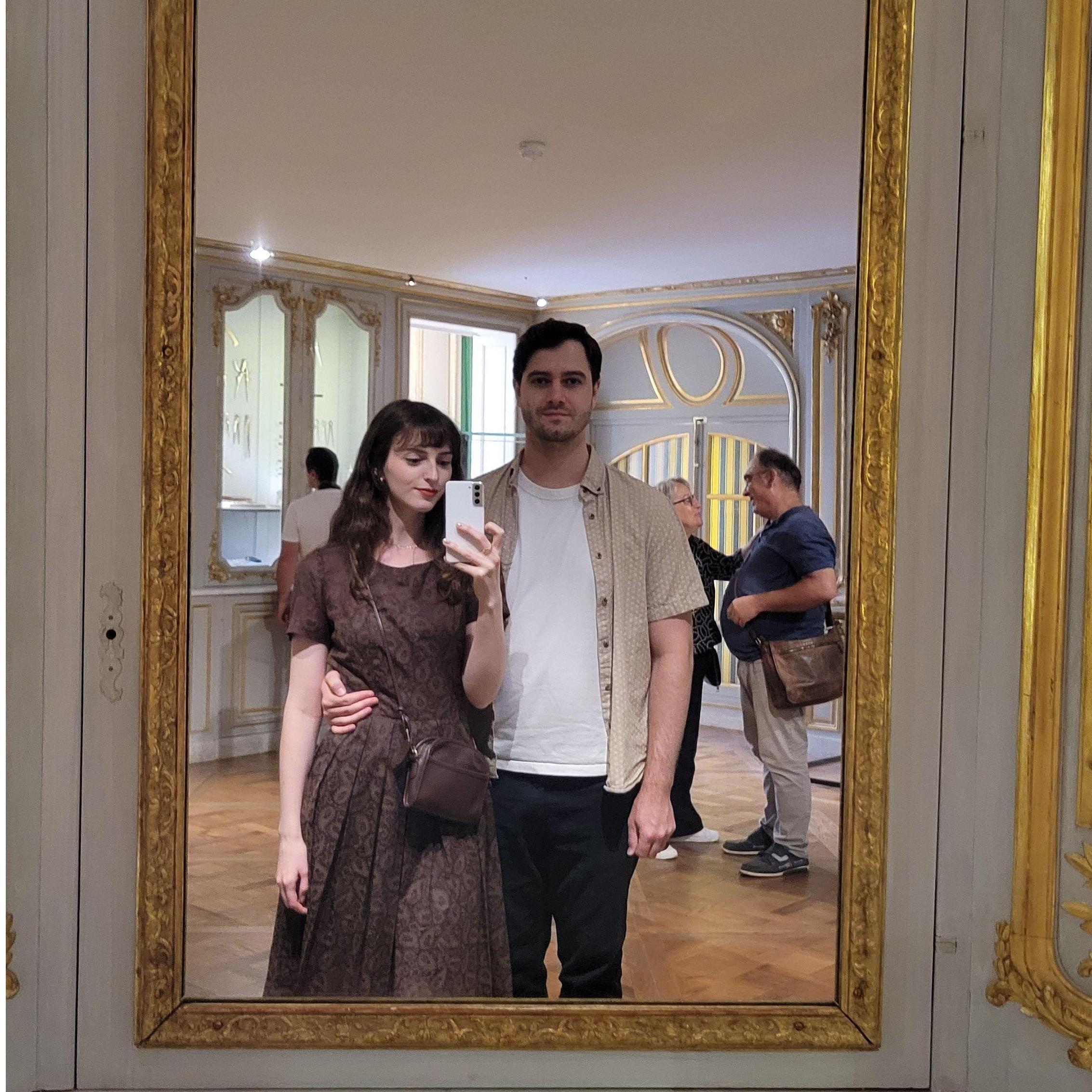 In the Louvre in Paris, 2023