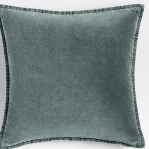 Throw Pillow - Teal with Down Alternative