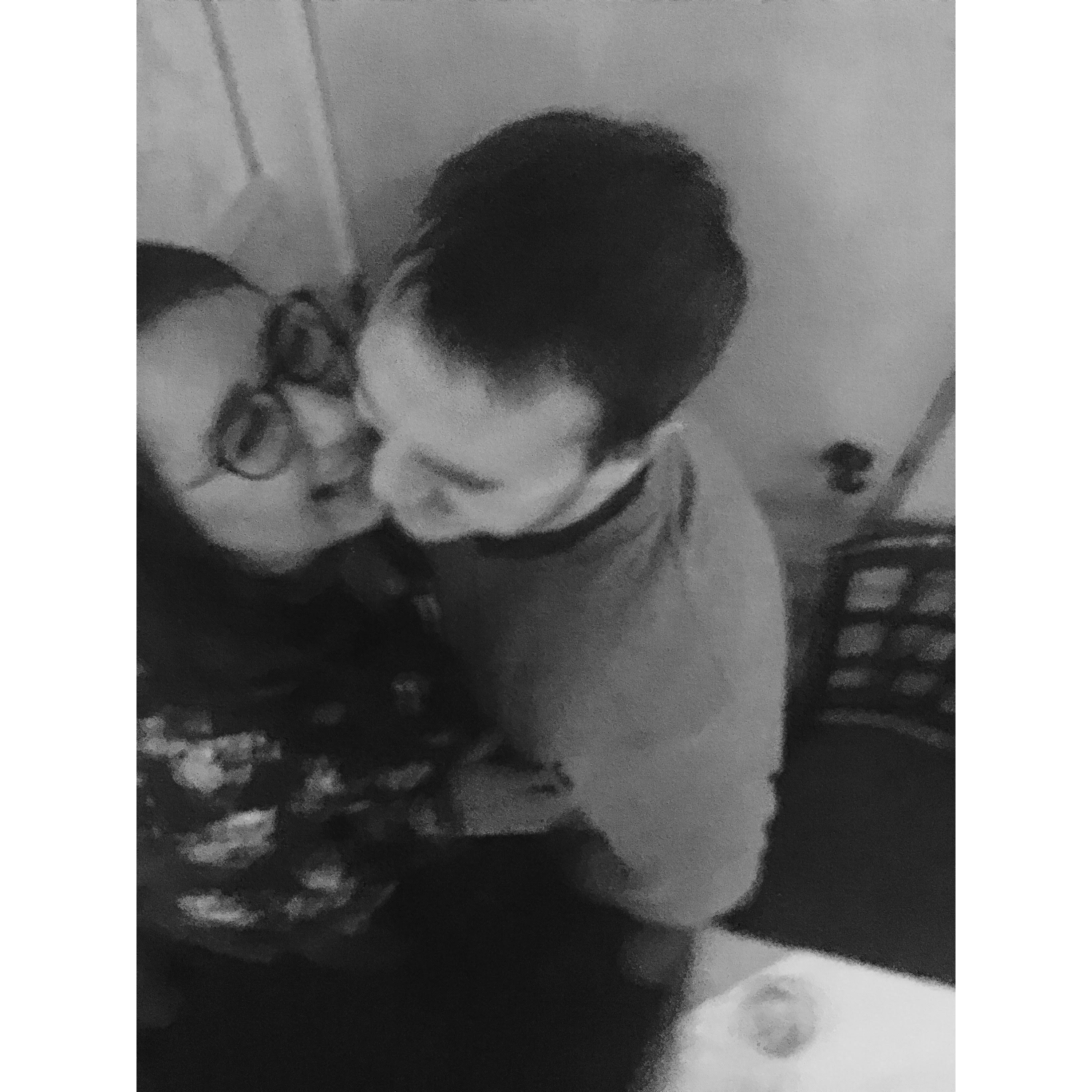 Always laughing and loving.
