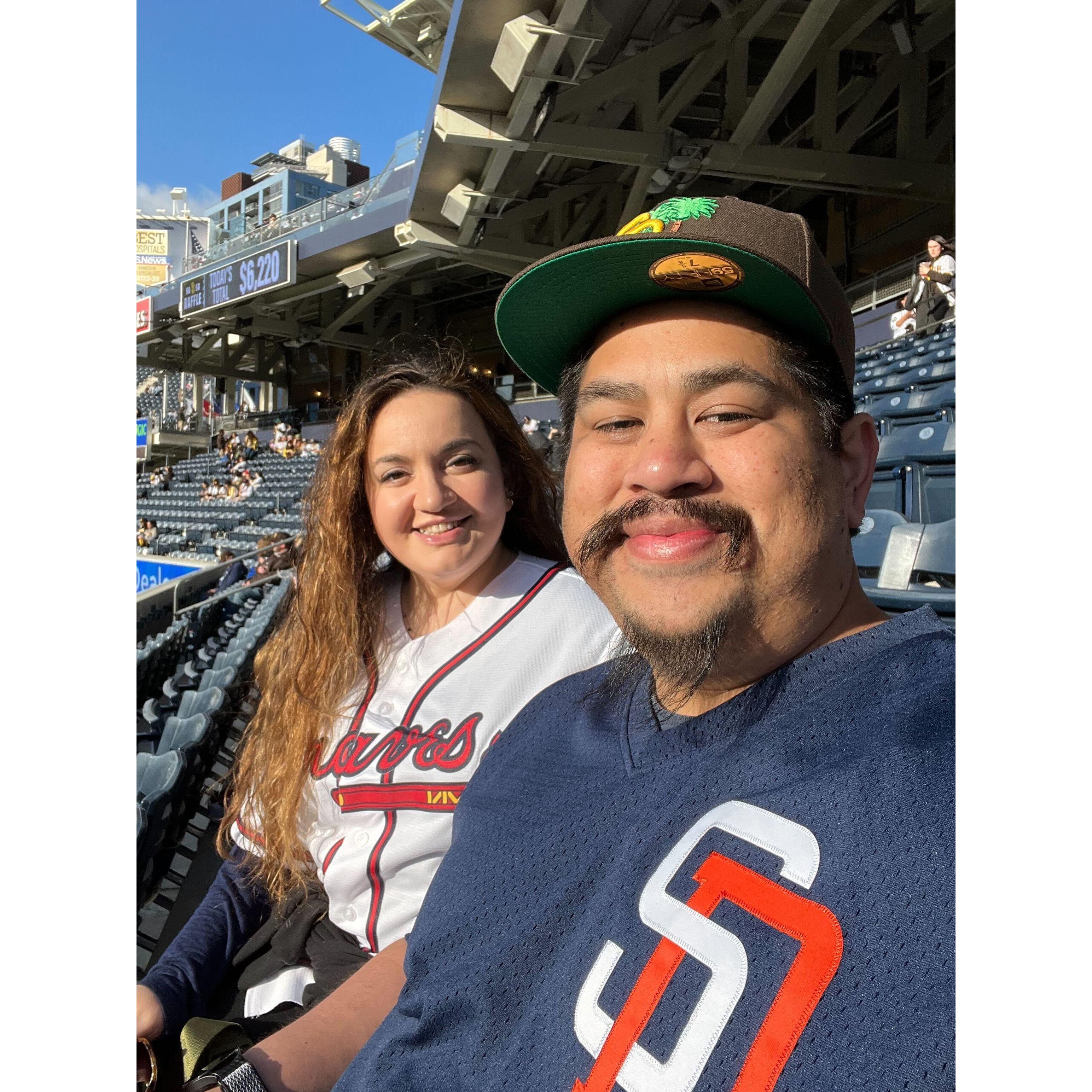 Braves vs. Padres (Braves win) - April 2023