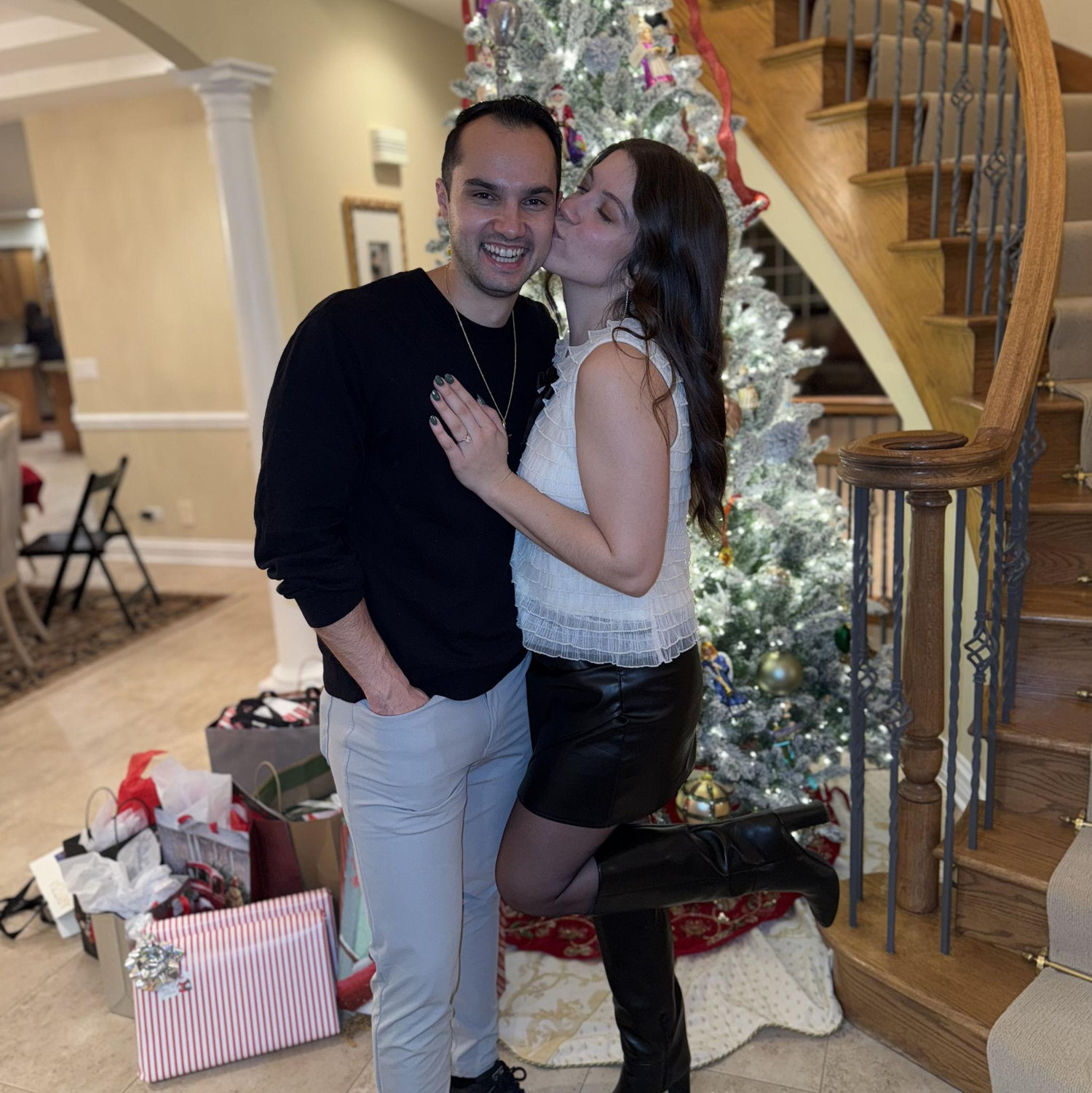 Celebrating the engagement and Christmas! 2024