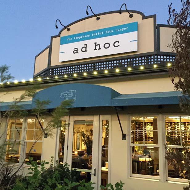Lunch For Two at Ad Hoc (Yountville, CA)