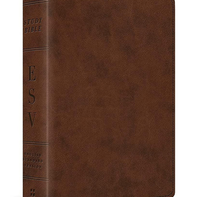 ESV Study Bible, Personal Size (TruTone, Brown)