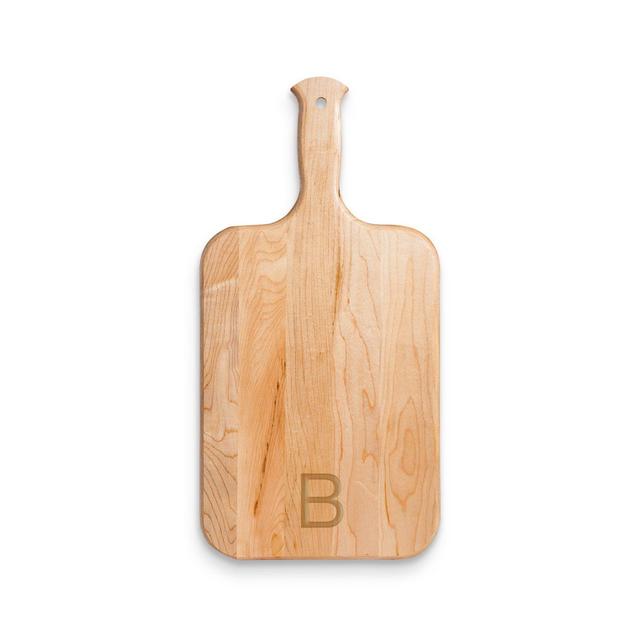 J.K. Adams Monogrammed "B" Small Serving Board