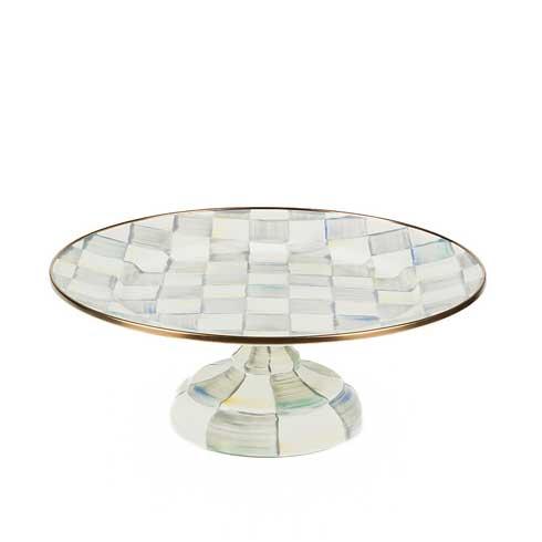 Enamel Pedestal Platter - Small