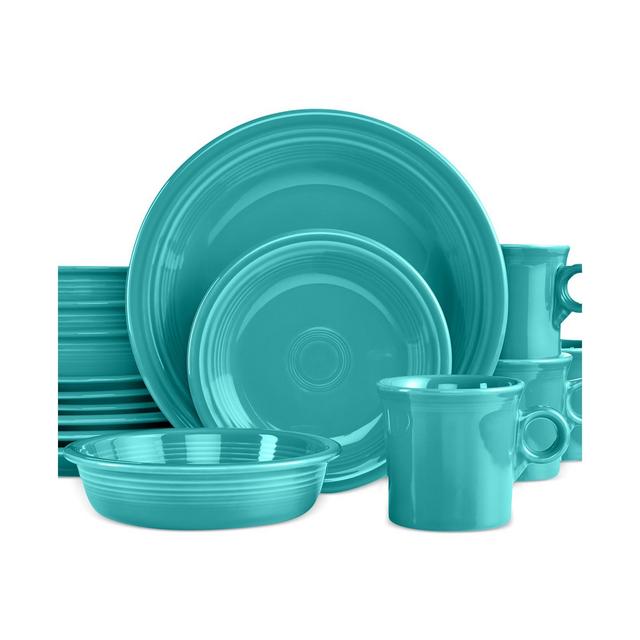 Fiesta 16-Piece Turquoise Set, Service for 4