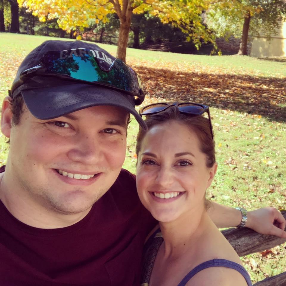 Jason is an exceptionally good sport when Sonya drags him to museums and historic sites every weekend. This was taken at Old Salem in Winston-Salem, NC.