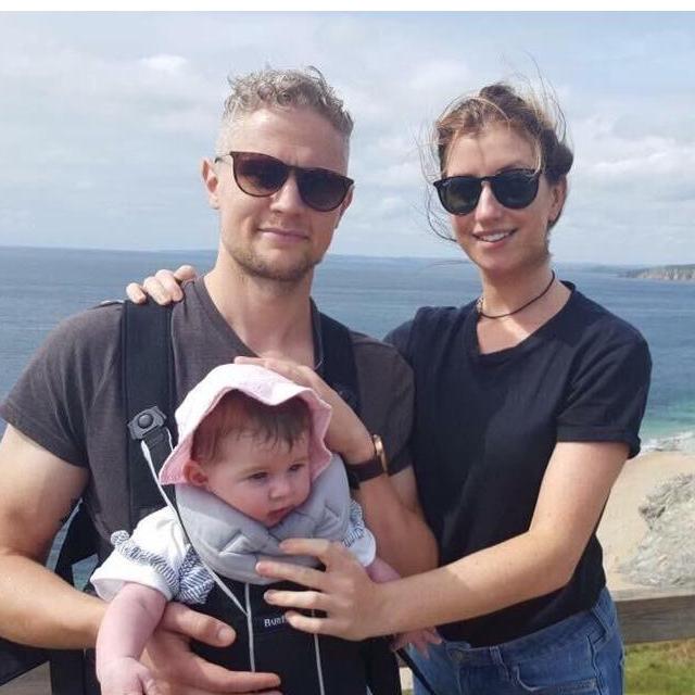 Cornwall, first holiday with Mollie 
2017