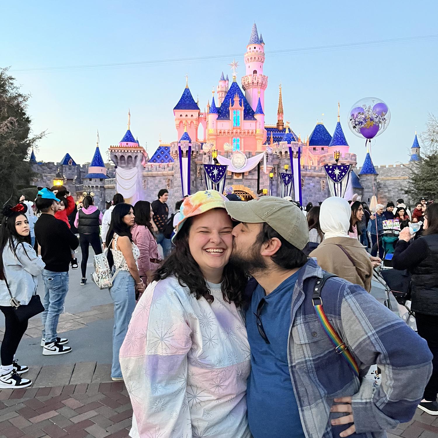 Our first trip to Disneyland together
