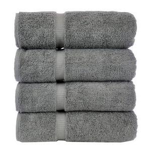 SALBAKOS - Cambridge Bath Towel 4 pc Set - Salbakos - Gray
