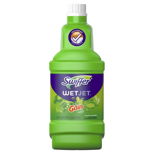 Swiffer® WetJet™ 42.2 oz. Gain Multi-Surface Cleaner Solution Refill 
