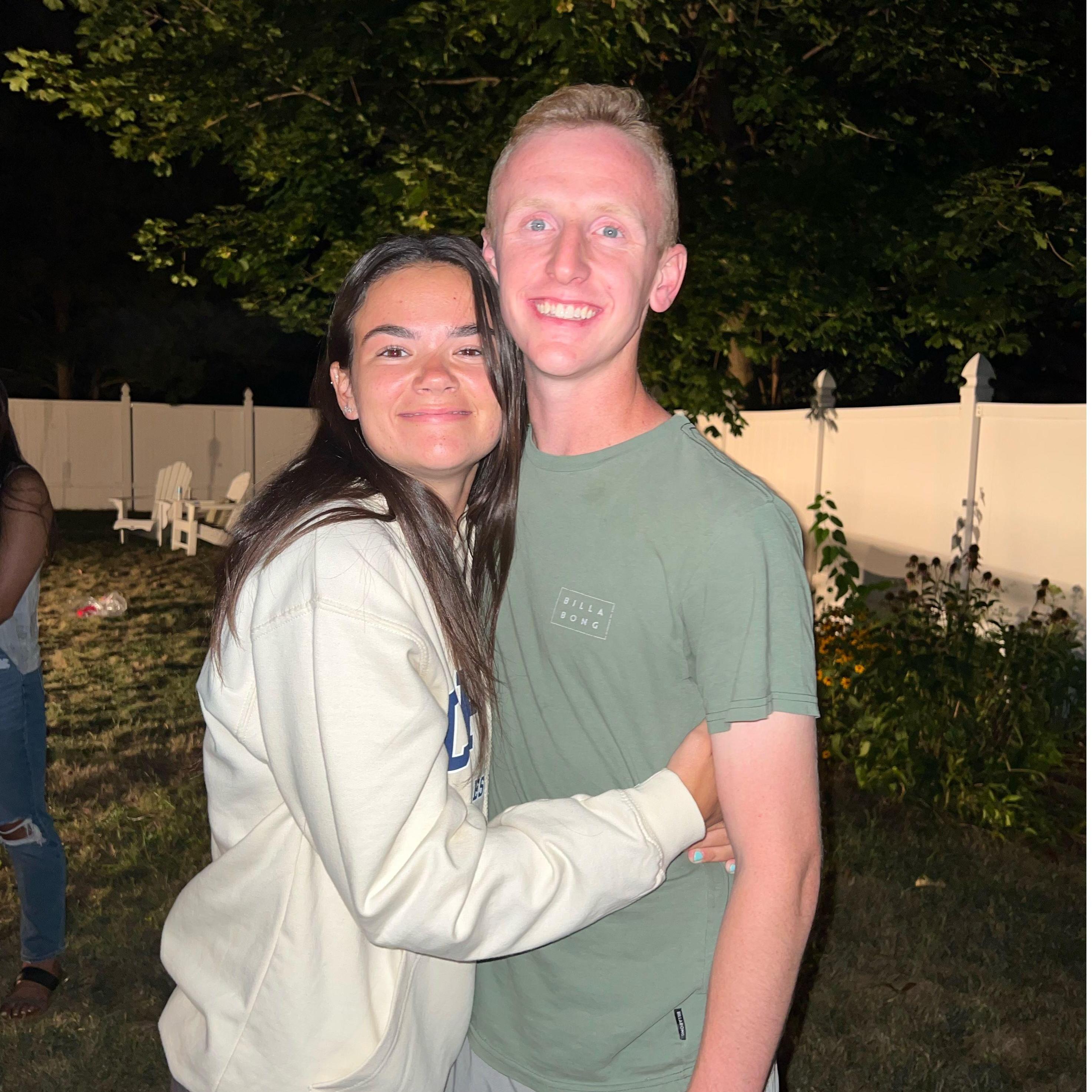 Frankies going away party. Sending him off to Germany for a year :(