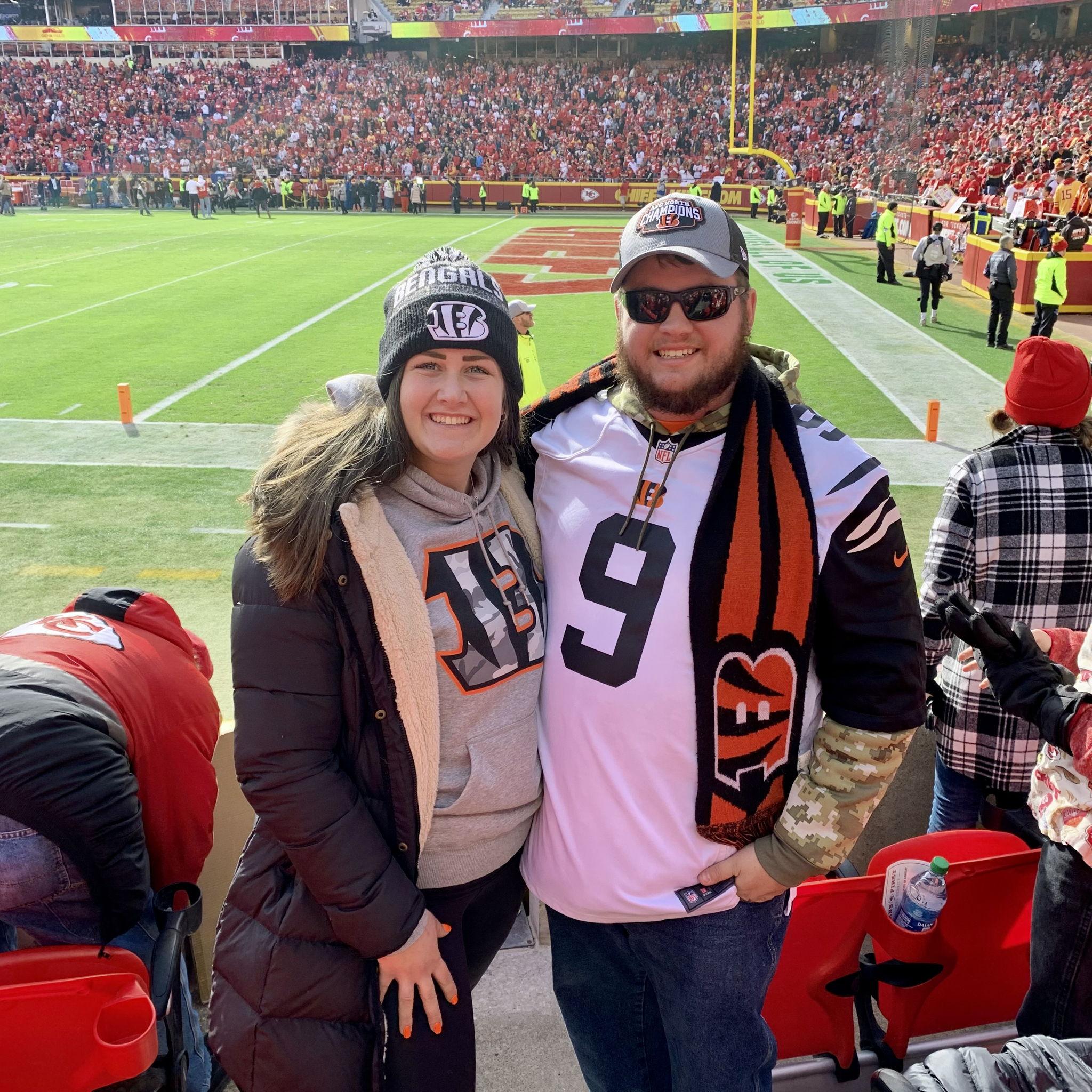 January 30, 2022. AFC Game in Kansas City.