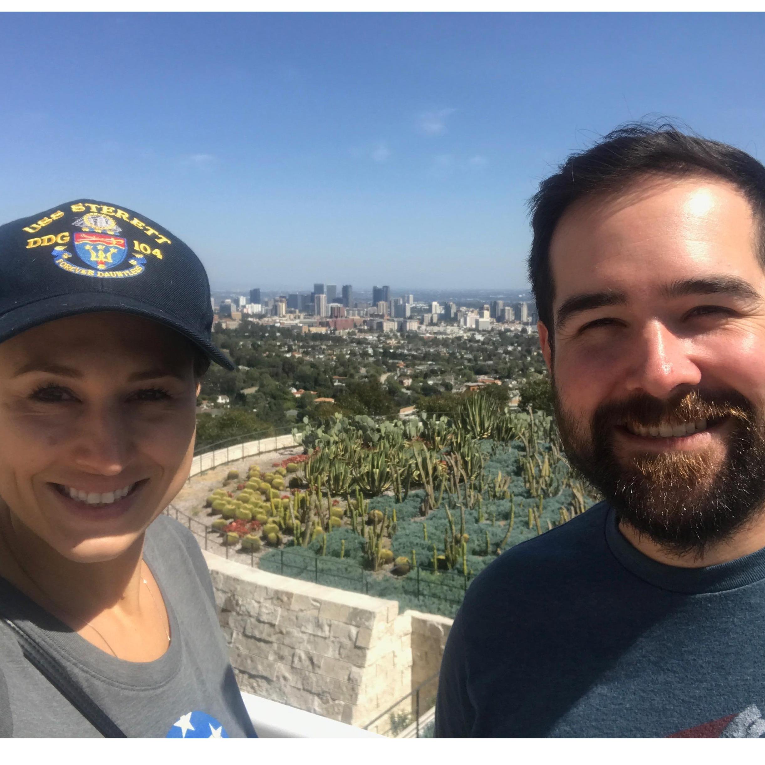 At the Getty Museum! April 2017.