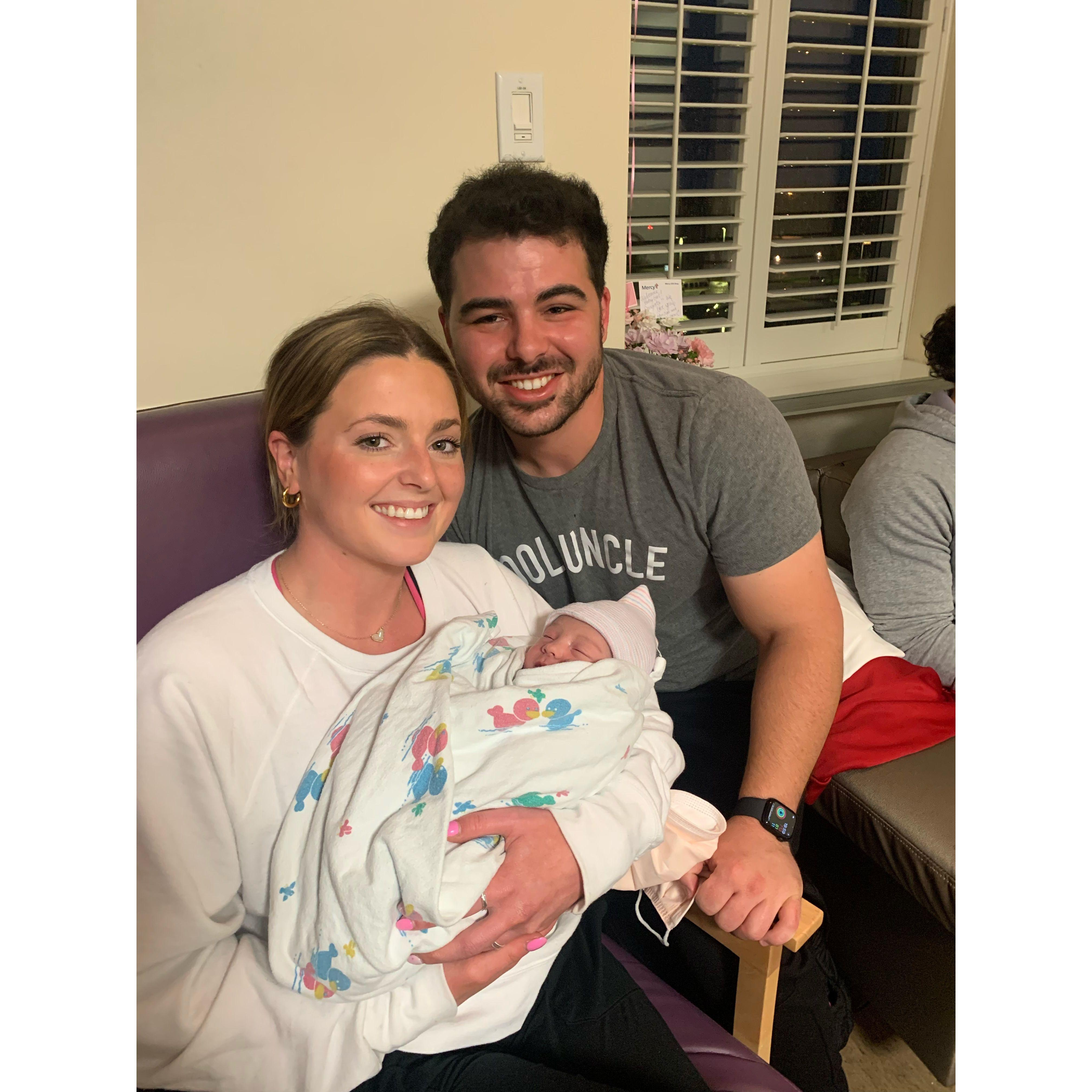 Meeting our sweet Cami.