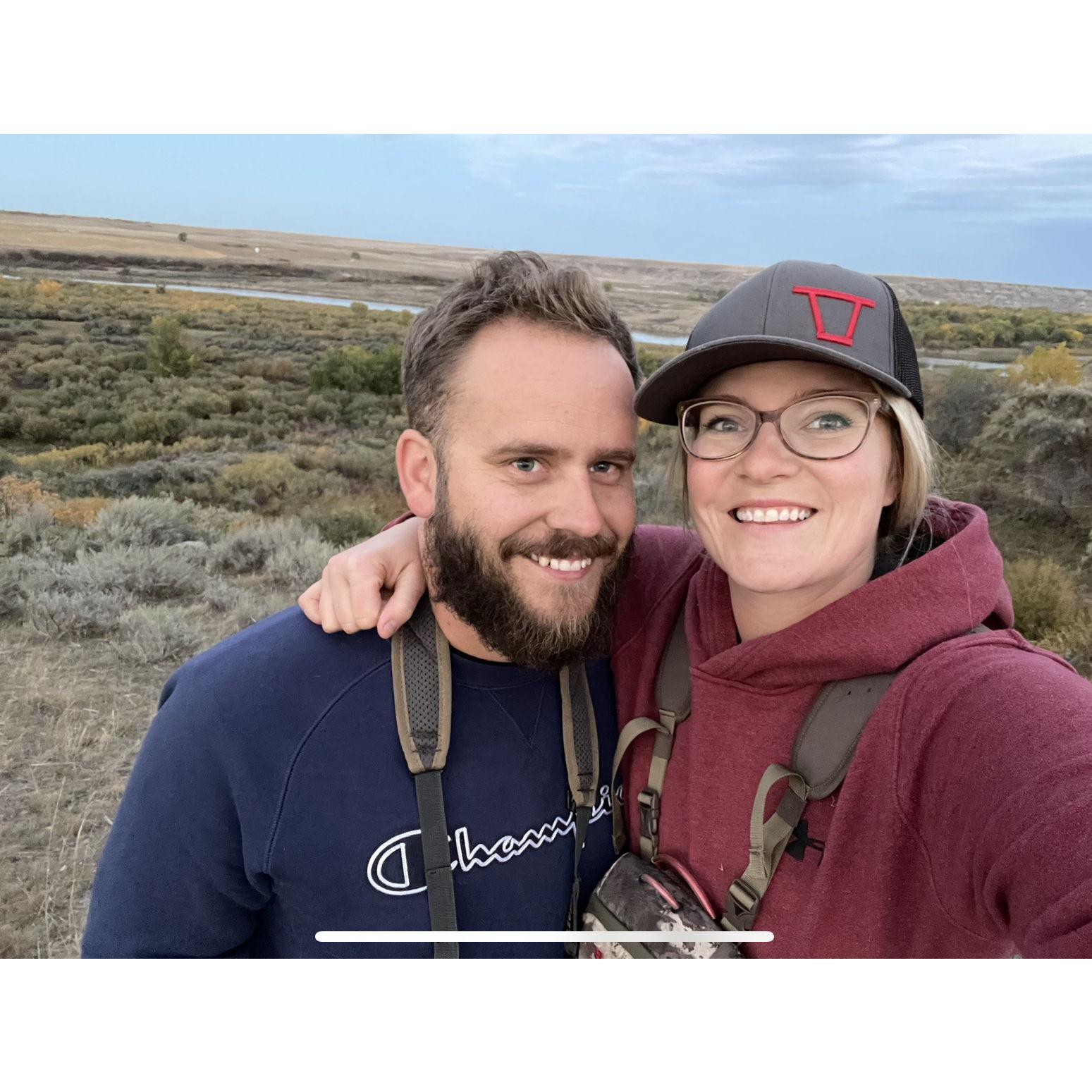 We enjoy hunting together :)