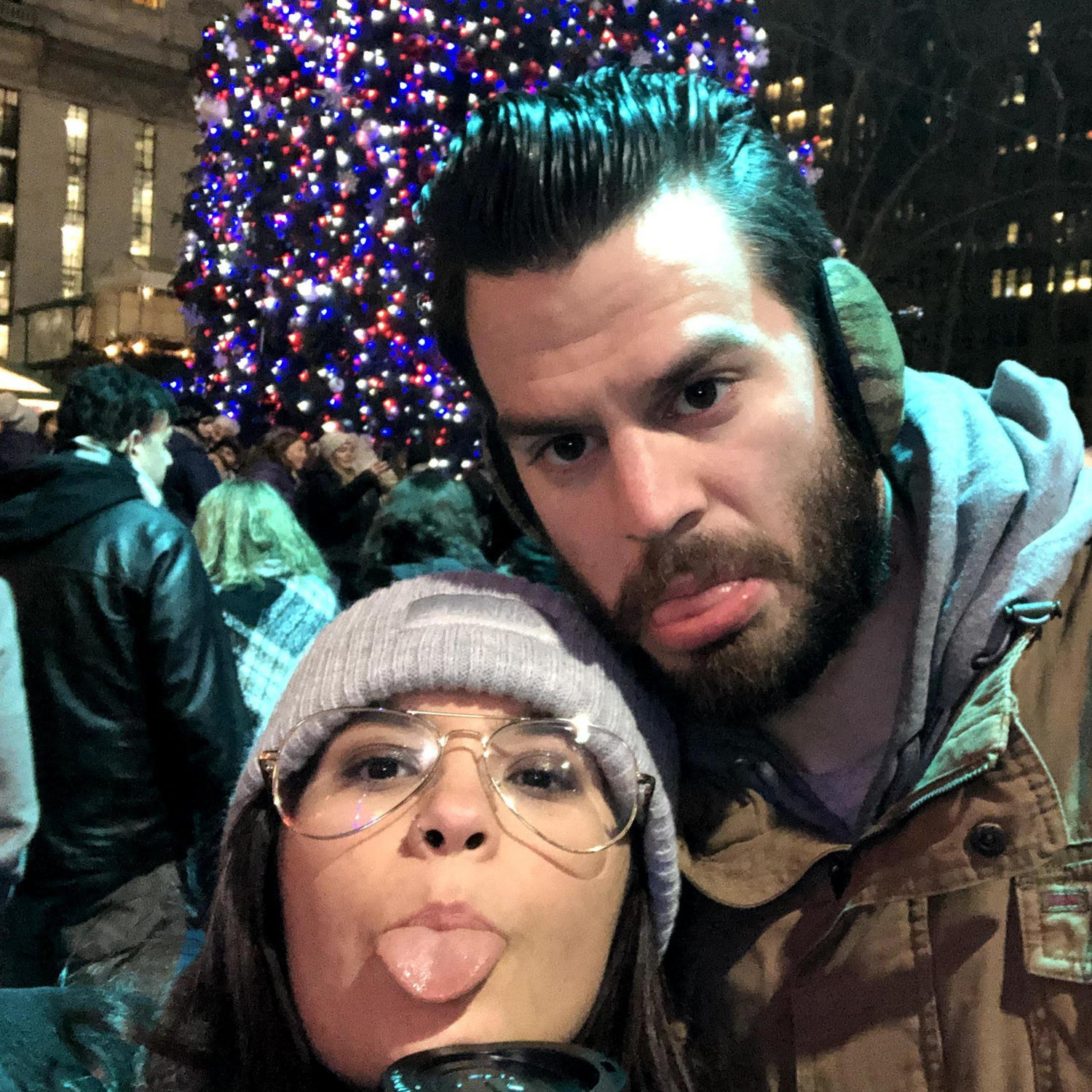 First trip to NYC see the tree!