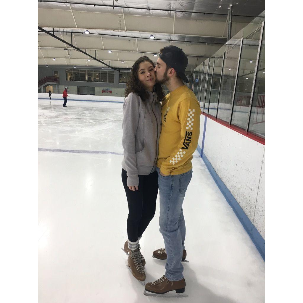 Ice skating