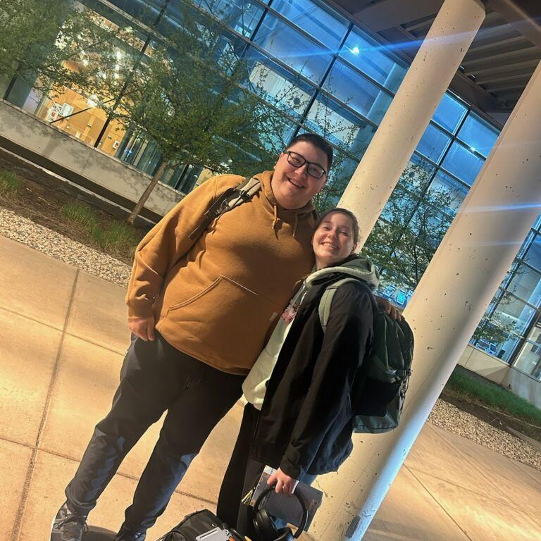 On our way to New York