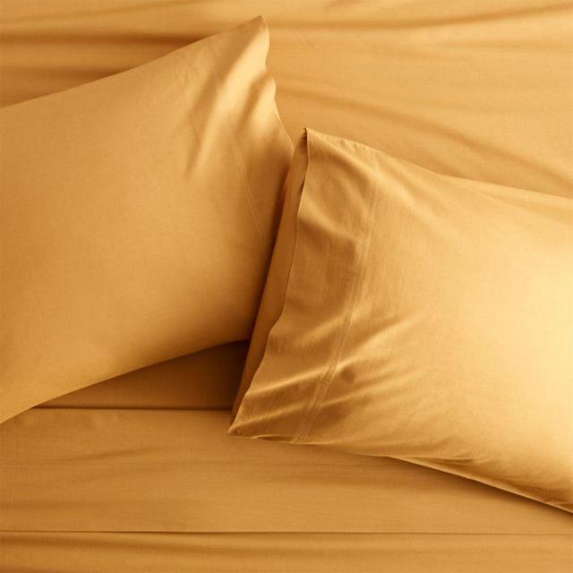 Organic Camel Hair Percale Queen Sheet Set