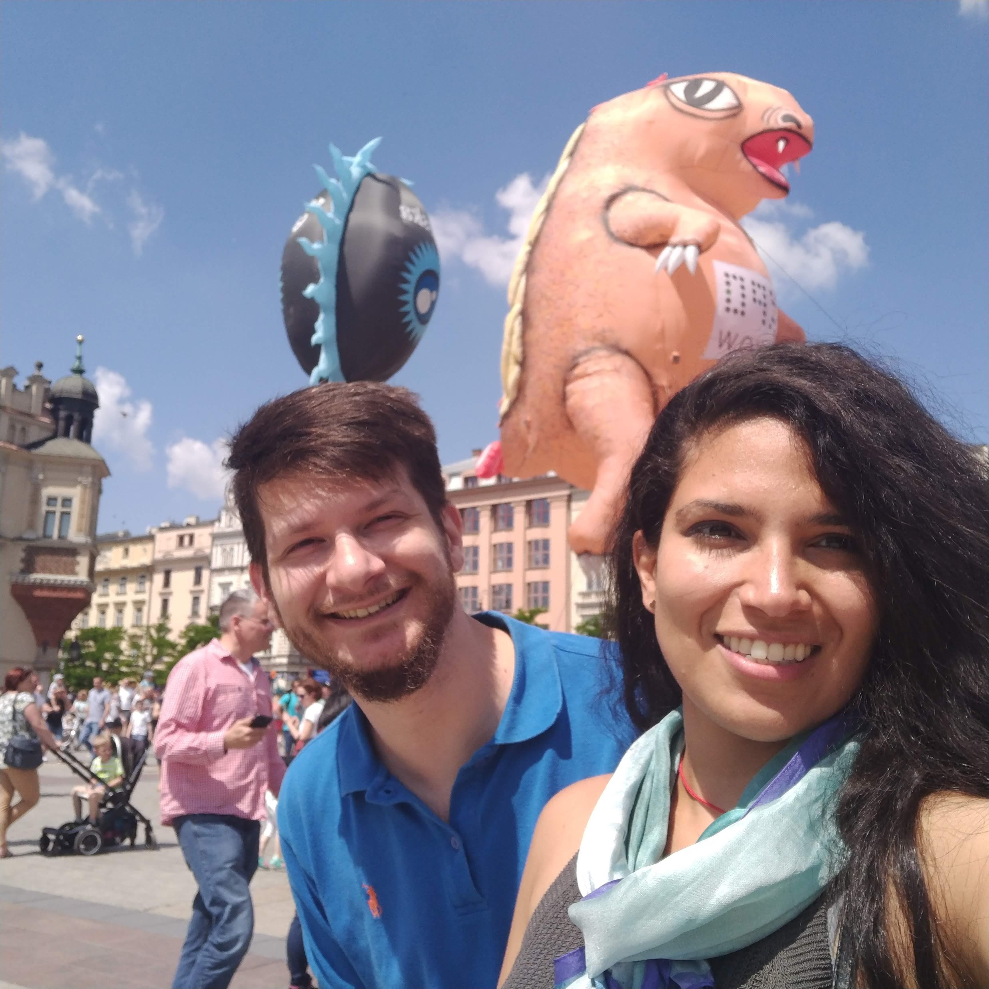 Panos thinks this is Krakow. Nilvea isn't so sure! Blame him if your city has been misrepresented...