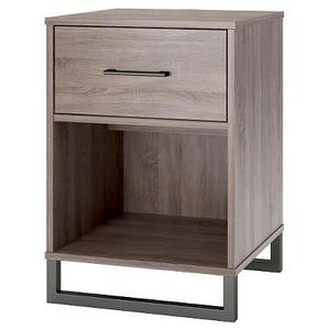 Mixed Material Nightstand Brown - Room Essentials™