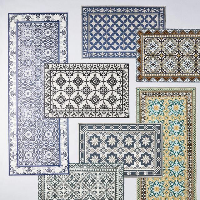 Vinyl Runner in Stone Blue, Aegean, Provence or French Gray- Surprise Us!