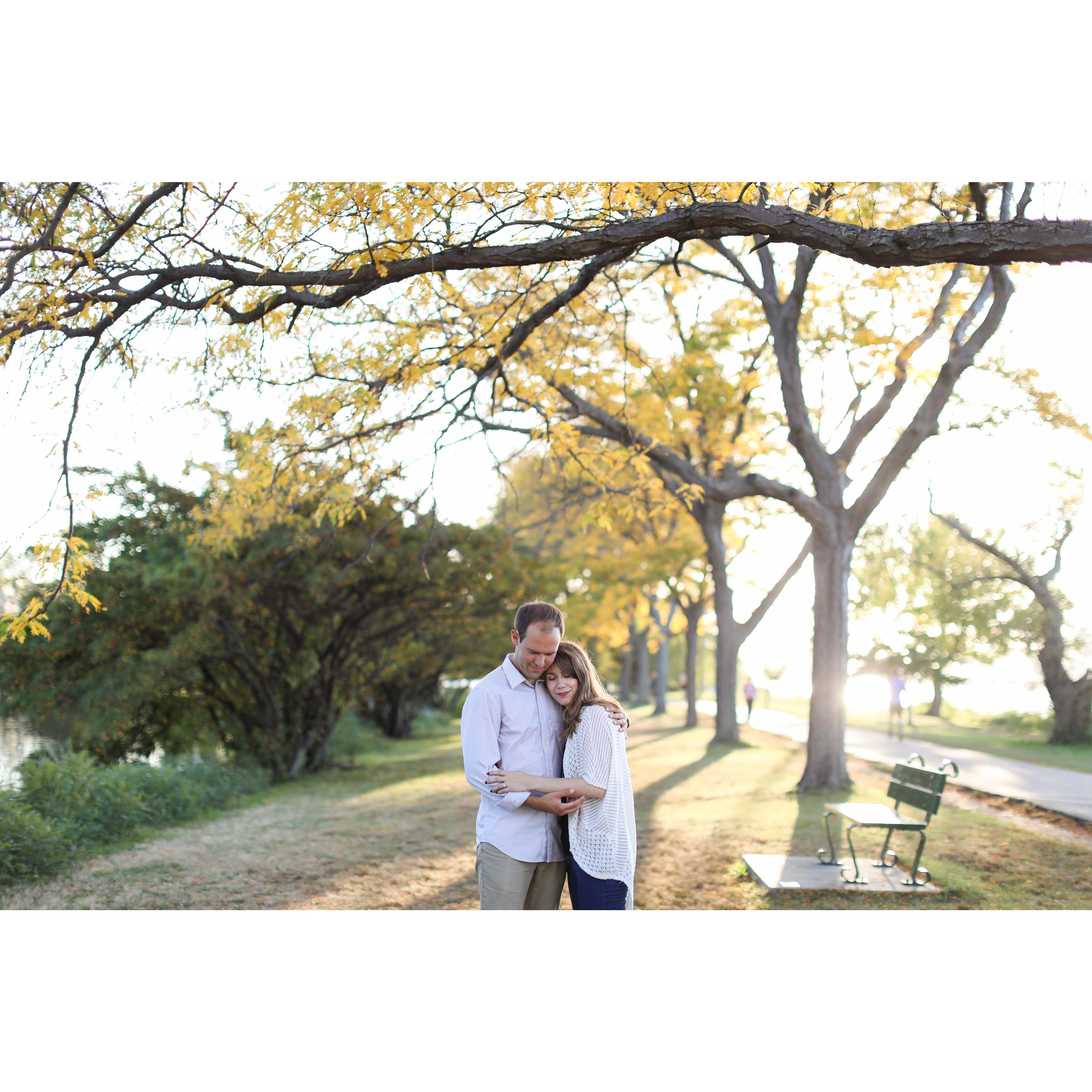 Engagement photo session, 2017