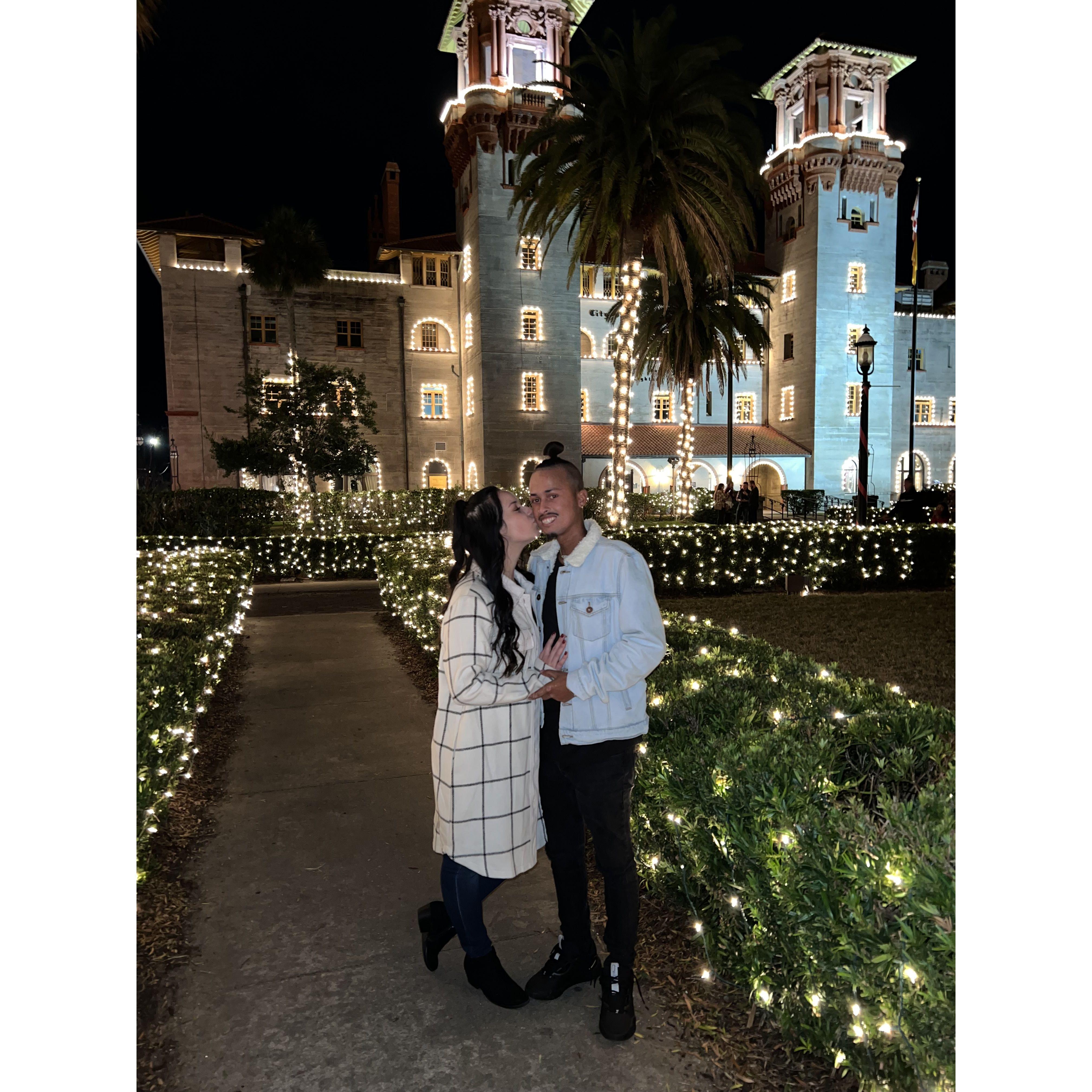 December 2022 - Our first trip to Saint Augustine! Who would've thought how special this city would become to us <3