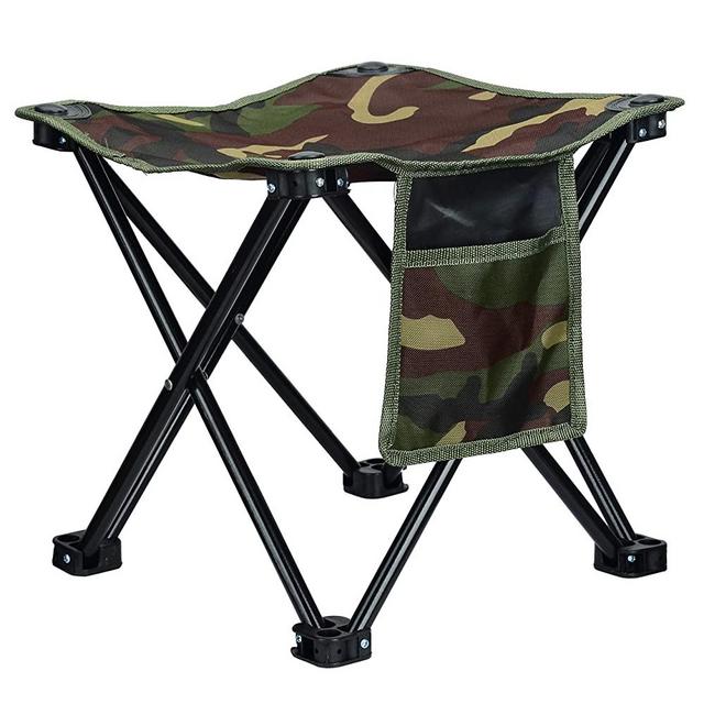 LUCKY CUP Folding Stool Fishing Stool Portable Camping Stool Portable Stool Telescopic Stool Camping Folding Stool for Travel Hiking Gardening Picnic Beach BBQ Outdoor Activities