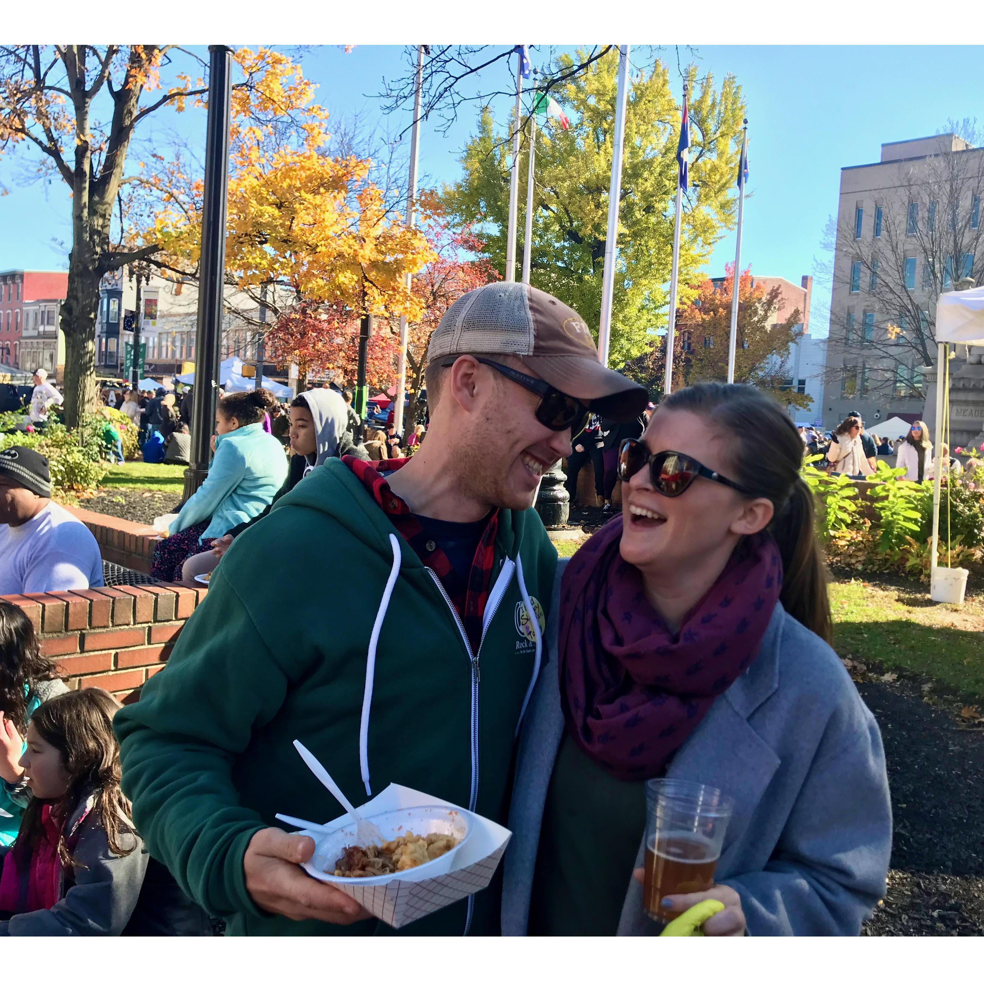 Our fourth trip to Bacon Fest in Easton, PA (November 2018)