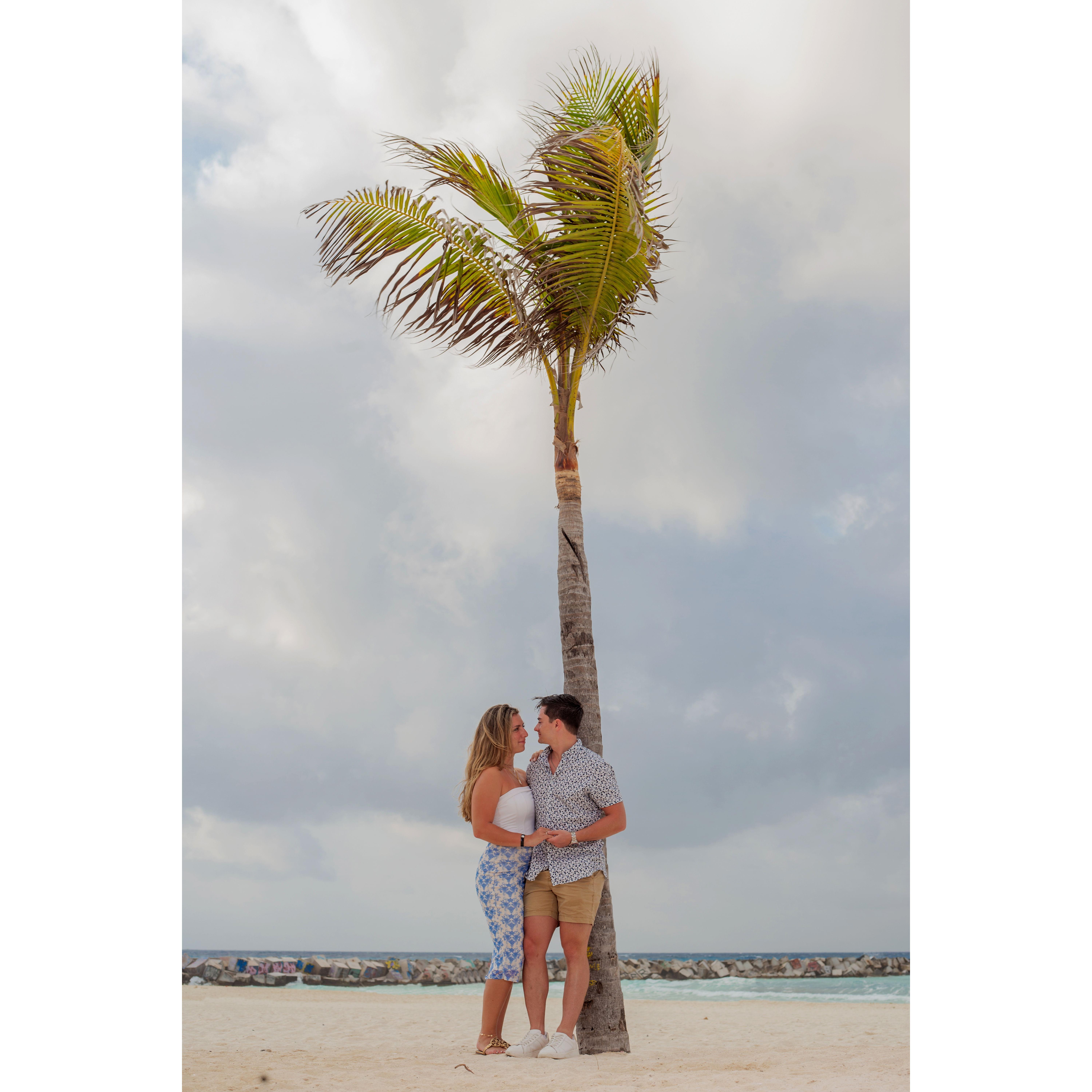 Engagement Photo Shoot in Cancun, Mexico