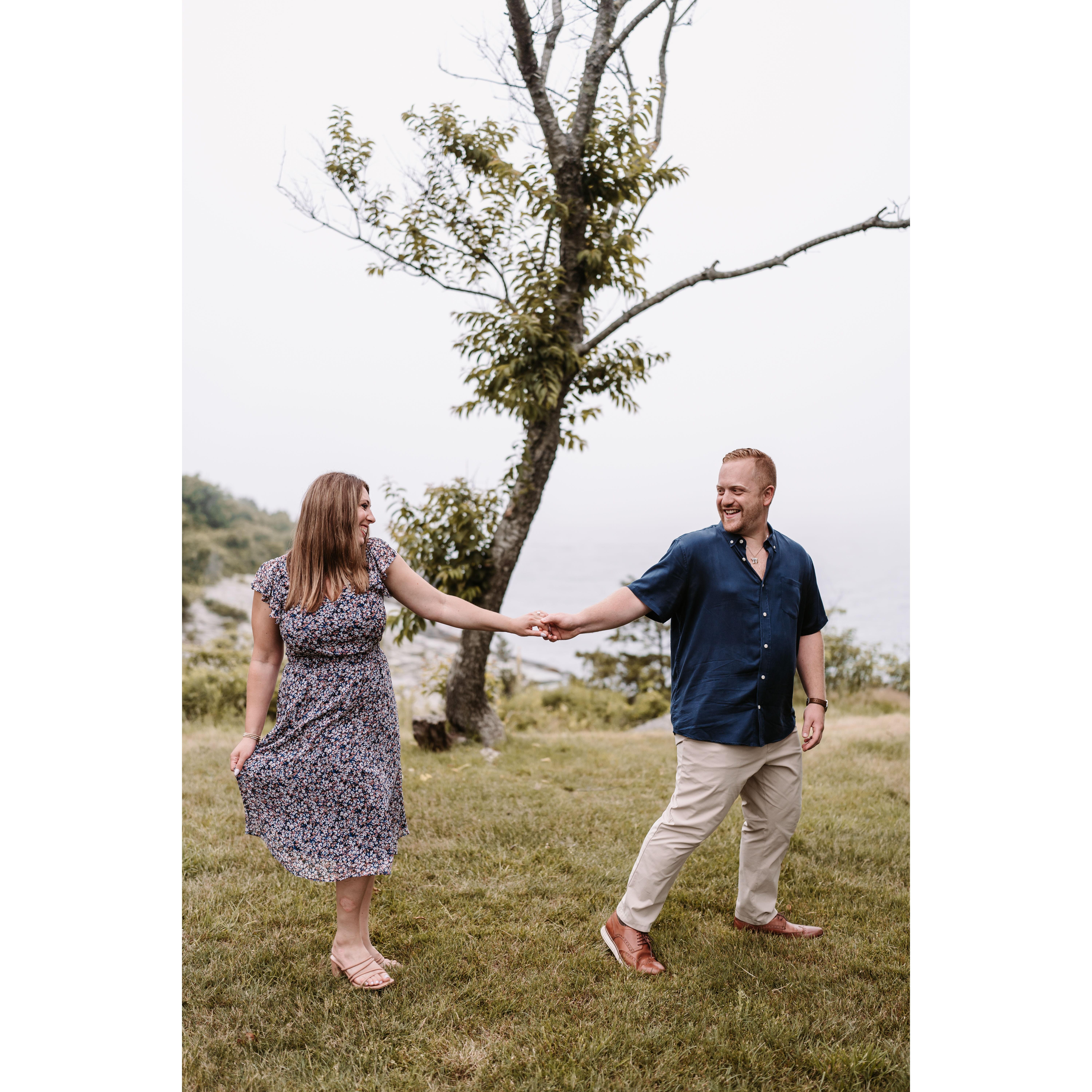 From our engagement photo album!