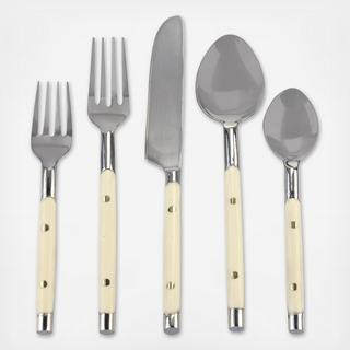 5-Piece Stainless Steel Flatware Set, Service For 1