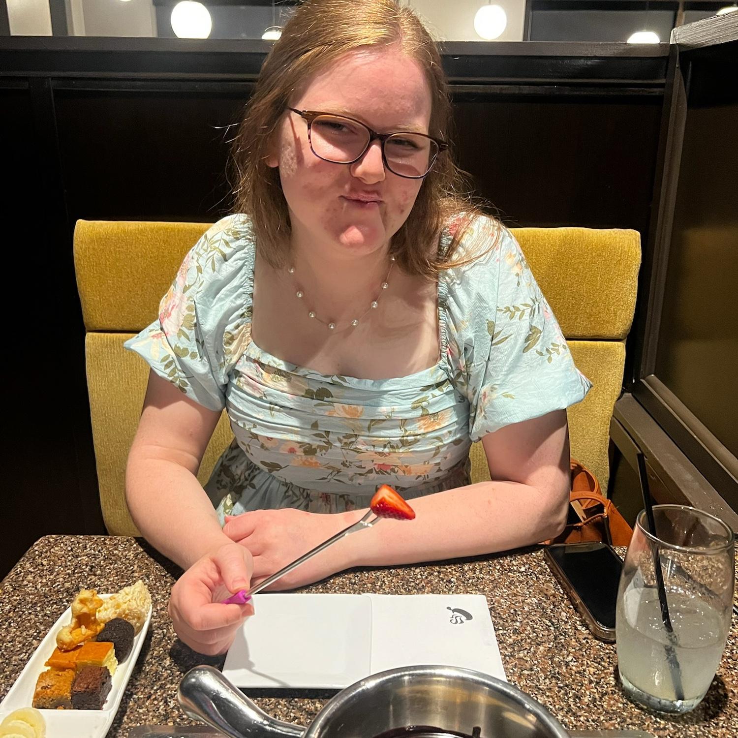 6 month anniversary with fondue!