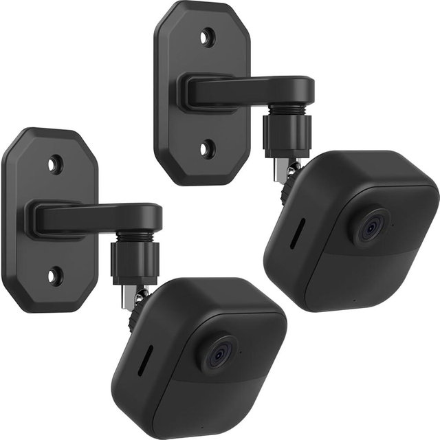 2 Pack 360 Degree Adjustable Mount for All-New Blink Outdoor (4th Gen, 3rd Gen) & Blink XT / XT2, Mini Camera Mounting Bracket, Wall Mount