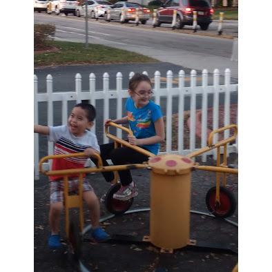 Ice Cream break at Campbells Dairyland