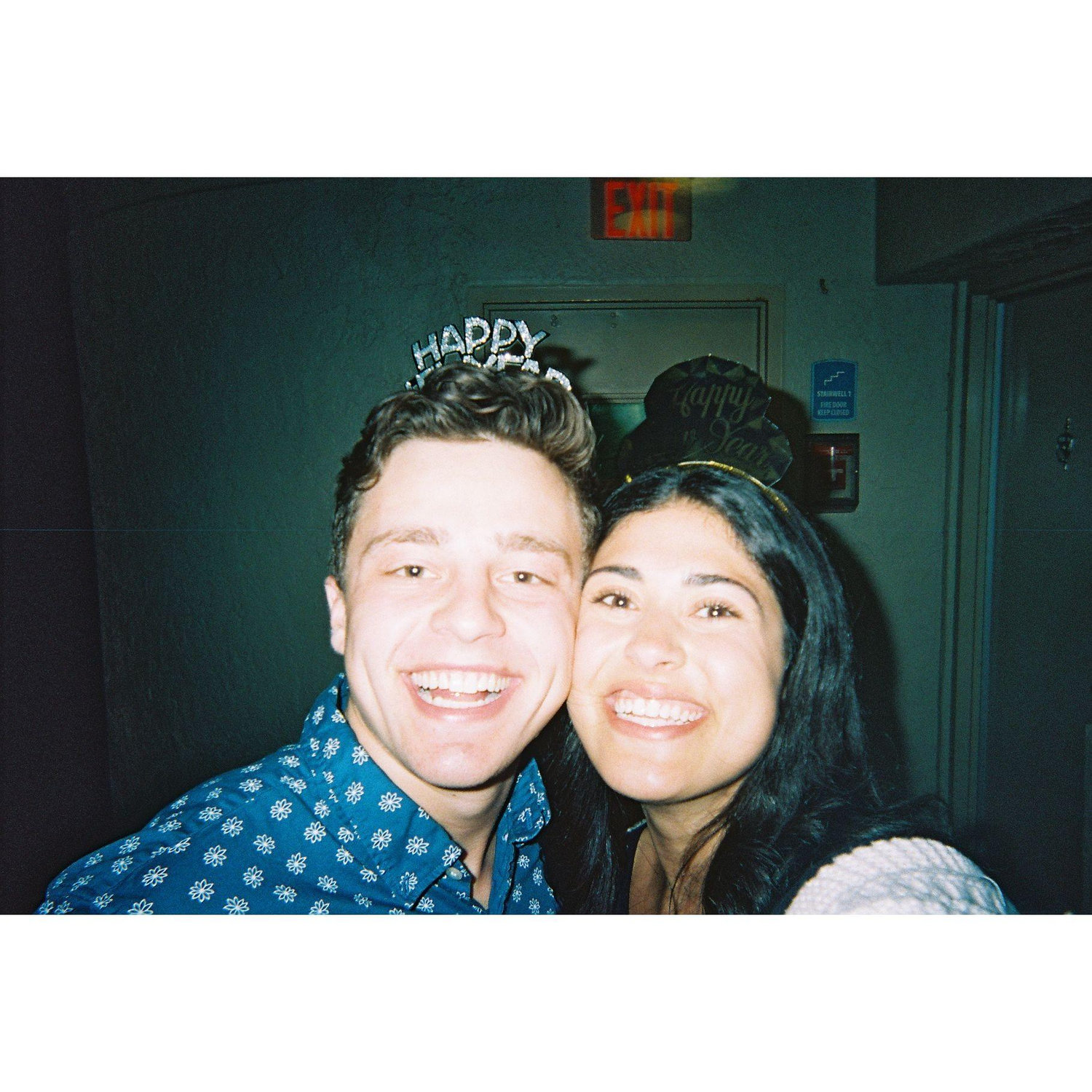 The first New Years Eric joined the Westerbergs: he fully embraced all the traditions of banging pots and pans, eating grapes, & running down the hallway with suitcases when the clock hits midnight!