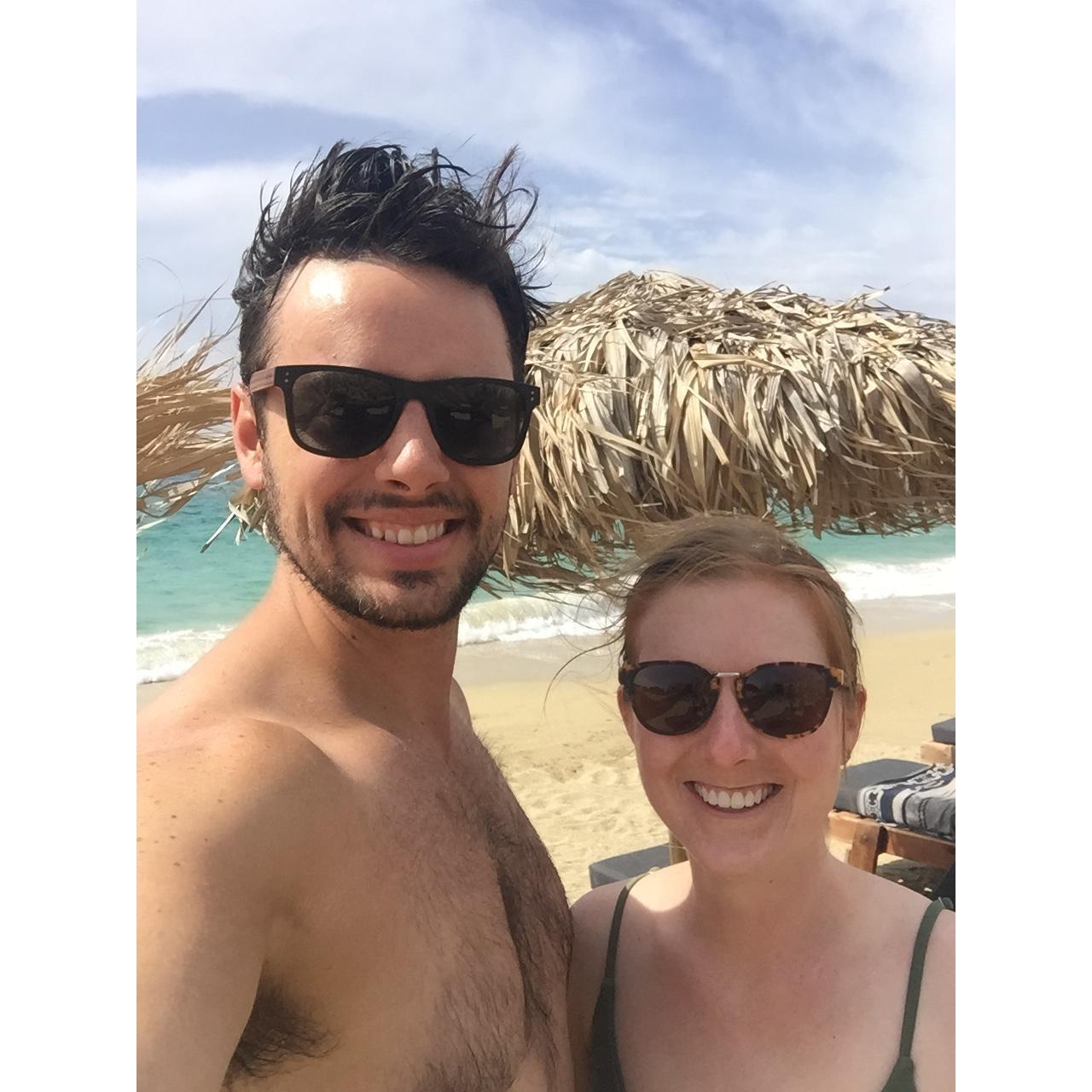 Windy hair don’t care in Naxos!