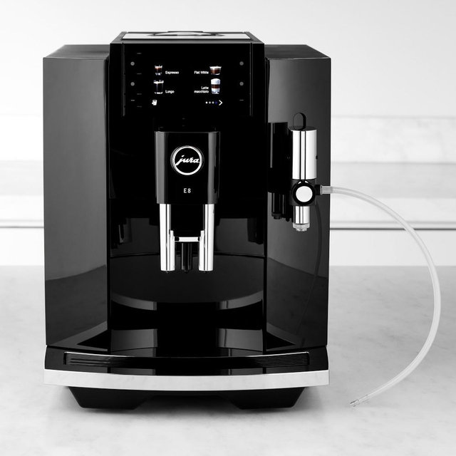 JURA E8 Fully Automatic Espresso Machine, Piano Black