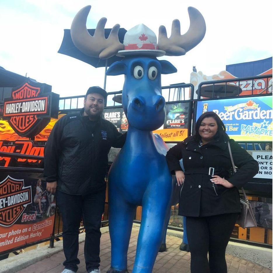 Our first roadtrip together, Niagra Falls, October 2018