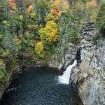 Linville Falls - Trail and Waterfall