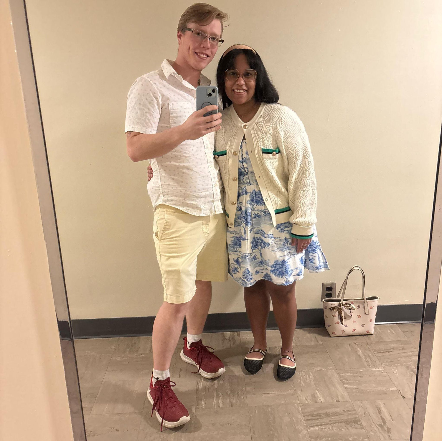 Our very first college date night!
