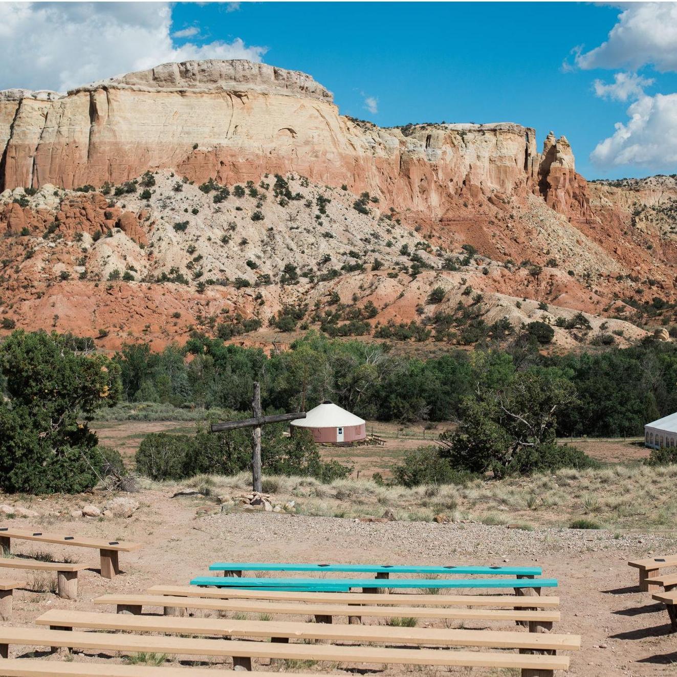 The site where the ceremony will be held