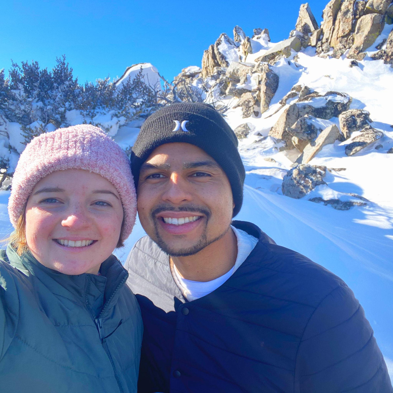 Our first trip together was with his family to Lake Tahoe around Christmas time. I had told him I had never seen snow before, It was the most amazing Christmas gift ever