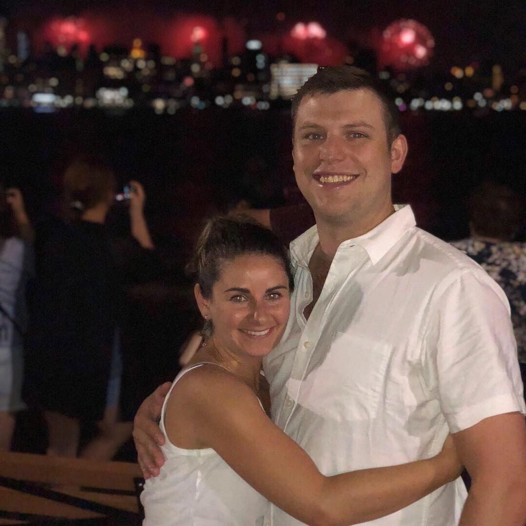 Catching Macy’s fireworks from the Hudson side July 2018