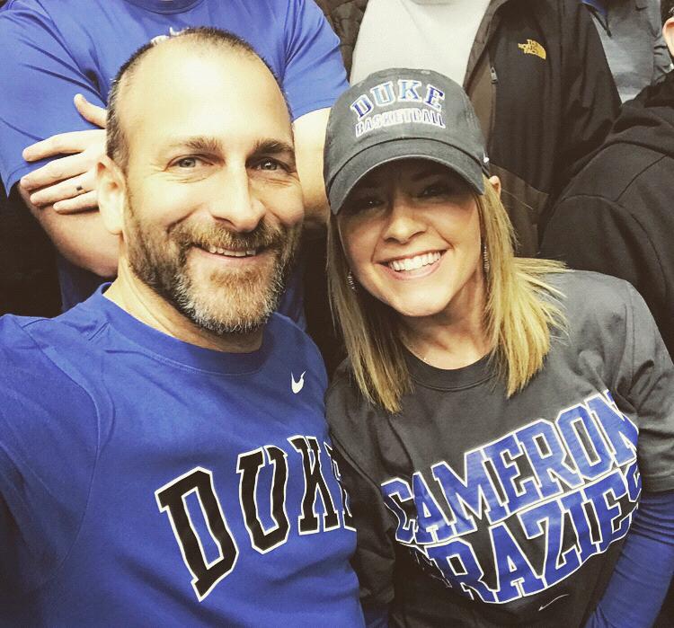 Putting a ✔️ on Michael’s bucket list. Duke game at Cameron Indoor Stadium