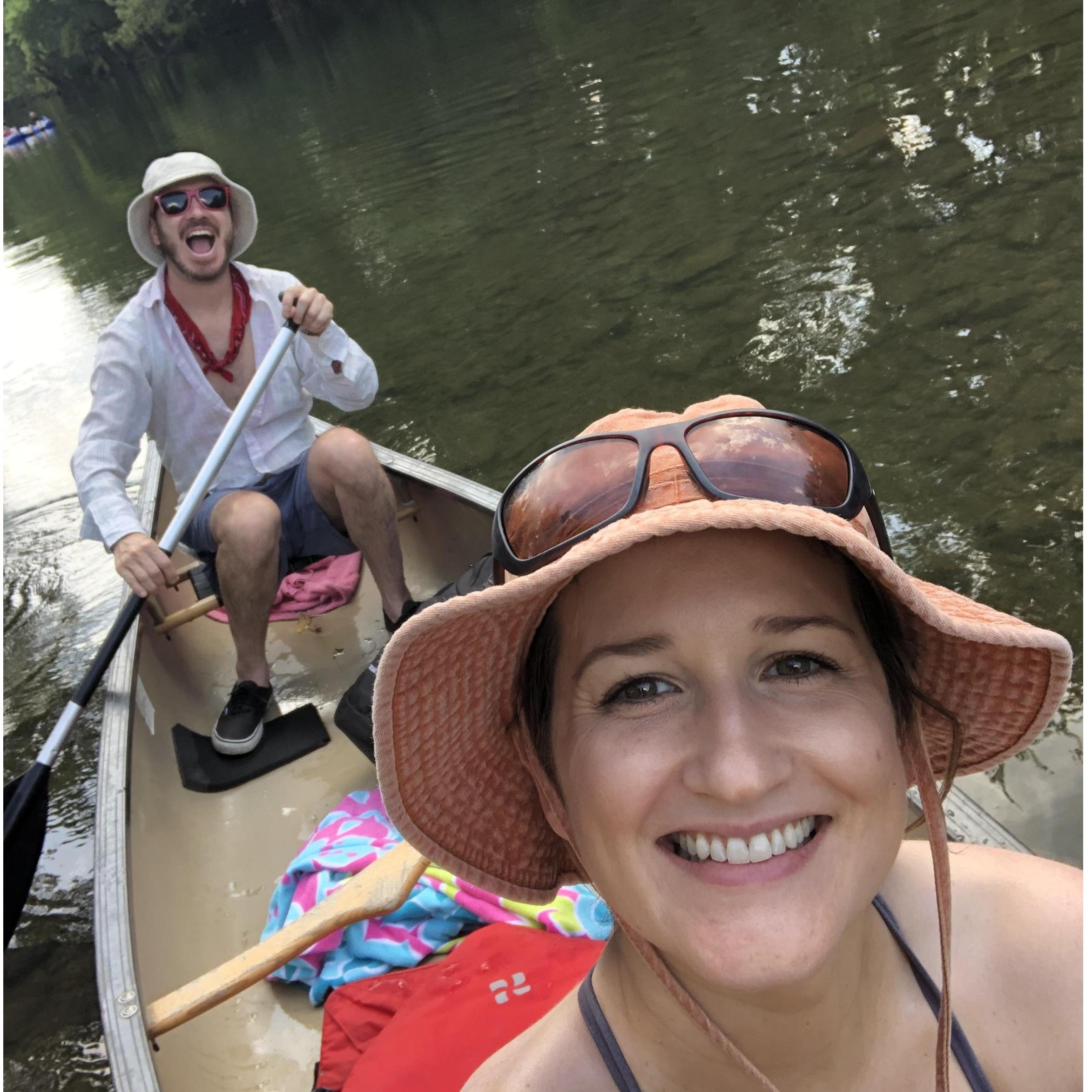 Canoeing in Pennsylvania!